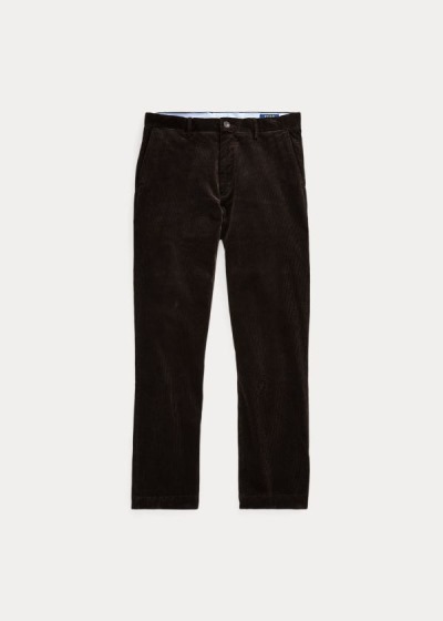 Pantalones Polo Ralph Lauren Hombre Negros - Stretch Classic Corduroy - PQLYG2175